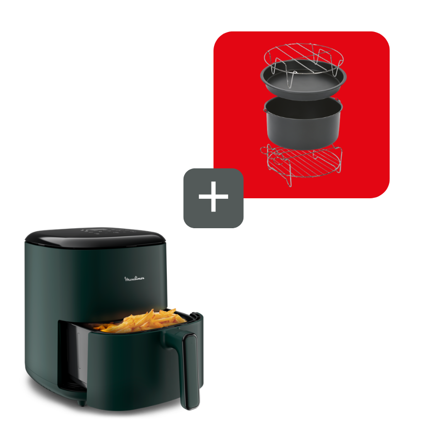Moulinex Pack freidora easy fry forest+ set accesorios easy fry