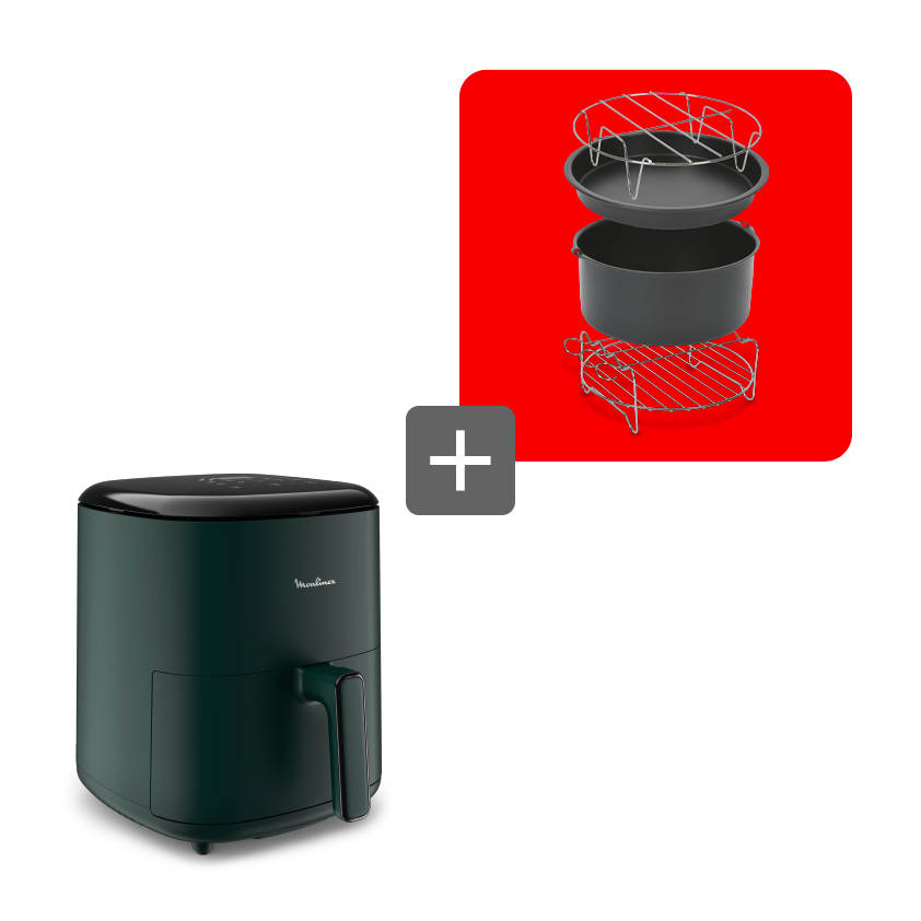 Moulinex Pack freidora easy fry forest+ set accesorios easy fry